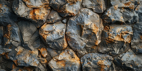 Coal anthracite coarse fraction has a high heat transfer. Pico island lava fields rocks wall. 

