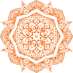 Beautiful mandala art, vector mandala design
