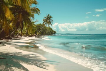 Obraz premium Summer beach vacations and tropical destinations.