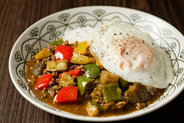 ラー油カレー