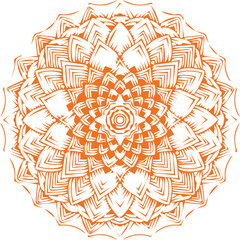 Beautiful mandala art, vector mandala design