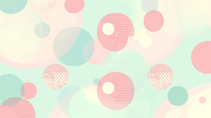 A colorful background with many small circles of different colors
