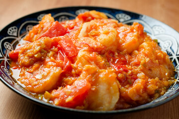 フレッシュトマトのエビチリソース