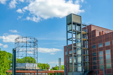 building in the city, Essen, Germany 