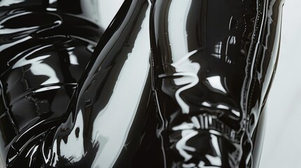 Portray the sense of empowerment and liberation that comes with wearing a latex bodysuit