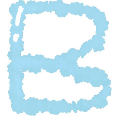 English, letters, language, blue, clouds, letters, letters,