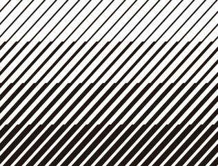 black and white striped background. Vector Format abstract lined