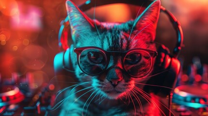 Fototapeta premium Closeup of Creative strange concept pictures of music