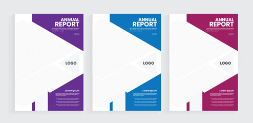 A4 annual report cover design, corporate flier cover template, modern document paper design, handbook layout, annual publication layout.