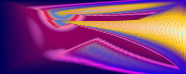 Colorful gradient fluid abstract background for summer