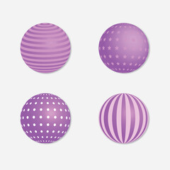 Set of 3d spheres