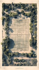Minimal of Structural Soccer Field Components
