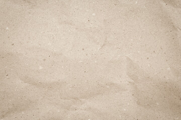 Cream paper old grunge retro rustic blank, crumpled paper texture background surface brown parchment empty. Natural pattern antique design art work and wallpaper.