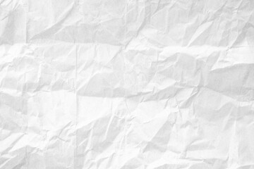 White recycled craft paper texture as background. Grey paper texture, Old vintage page or grunge vignette of old newspaper. Pattern rough art creased grunge letter. Hardboard with copy space for text.