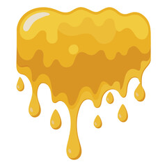 honey dripping from a honey