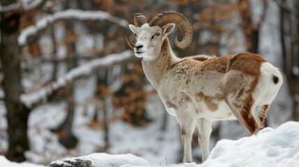 The genetic basis of winter coat color change in animals.