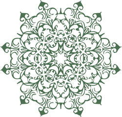 Beautiful mandala art, vector mandala design