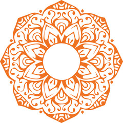 Beautiful mandala art, vector mandala design