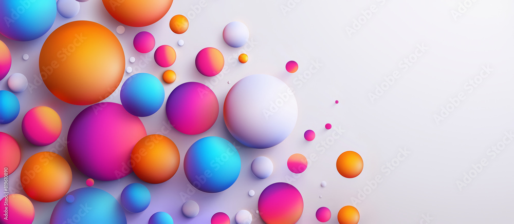 Canvas Prints Abstract 3D Background