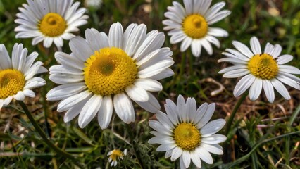 Obraz premium Sunny Daisy Garden