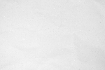 White recycled craft paper texture as background. Grey paper texture, Old vintage page or grunge vignette of old newspaper. Pattern rough art creased grunge letter. Hardboard with copy space for text.