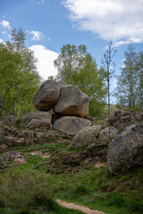 rocks in the mountains