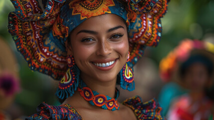 Fototapeta premium and foods from various communities, emphasizing diversity and unity.