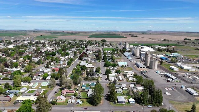 davinport washington aerial view summer