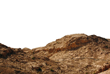 soil isolated on white background