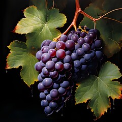 Fototapeta premium bunch of grapes