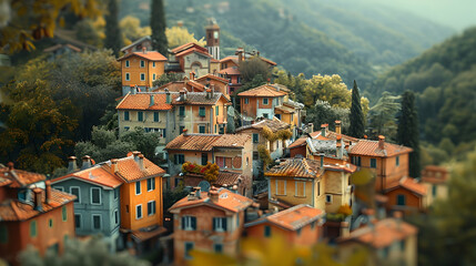 Idyllic Italian Villages: Timeless Beauty and Rich History Unveiled in Stunning Photo Realism