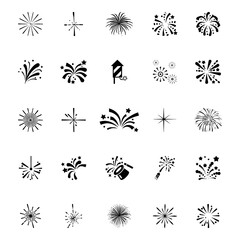 This is a collection of vector shaped fireworks in various shapes. Made using Corel Draw, not AI. Very suitable for posters during carnival or New Year.