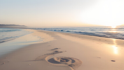 Peaceful Beach Morning