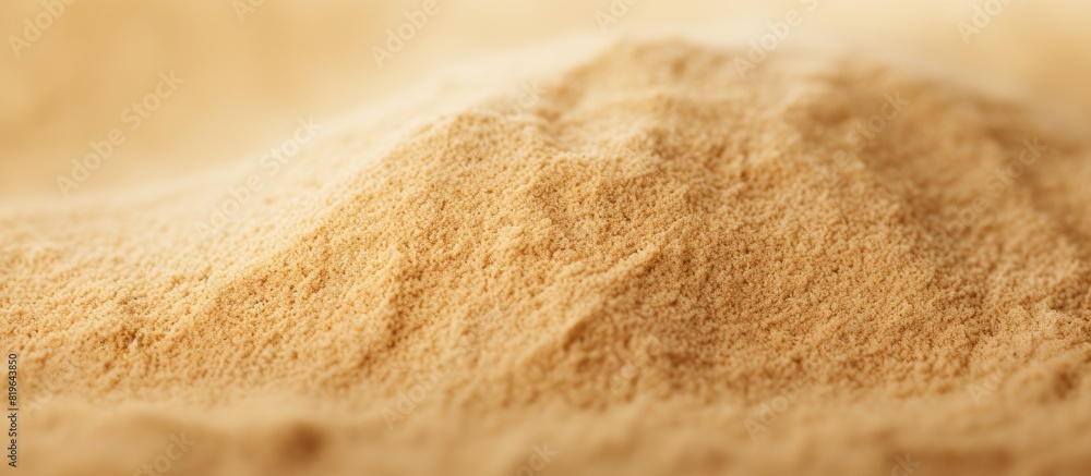 Aufkleber detailed close up of sand texture in an image with a soft focus for copy space image