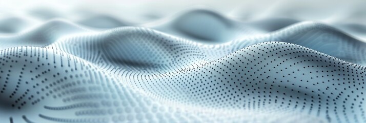 Detailed view of a bed covered in clean white sheets