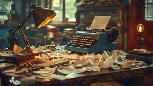 A copywriter crafts persuasive ad copy that resonates with target audiences and inspires action, whether it's making a purchase or signing up for a newsletter.