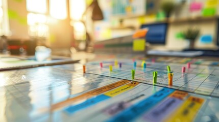 A content strategist develops a content calendar and distribution plan to ensure that advertising messages are delivered consistently and effectively across all channels.