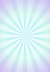 Purple And Blue Pastel Gradient Fusion White Rays and Radial Circle Vertical Background, Sunburst White Rays Vertical Background