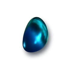  3d fluid metallic forms.Vector glossy element