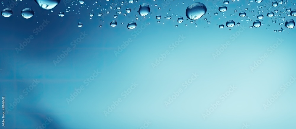 Poster background with a raindrop design perfect for your copy space image