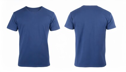 Blue t-shirt mocukp
