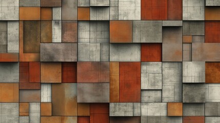 A wall constructed from blocks of different colors creating a vibrant and textured surface