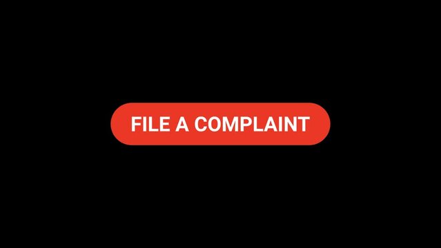 File a complaint Click Button Animation 