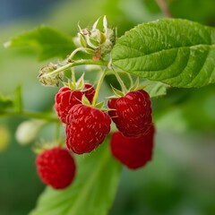 some raspberries