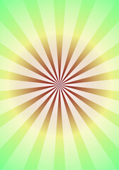 Radial Circle Rays on Light Green Pastel Fusion – Stunning Vertical Design