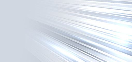 Abstract background diagonal speed motion light grey and white stripe lines.