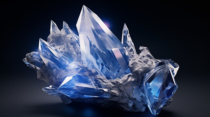 Mysterious beautiful crystal.