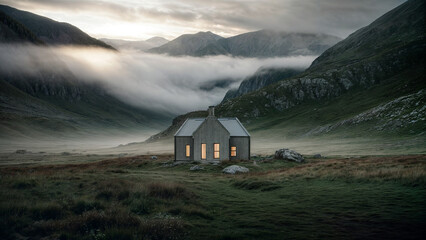 church in the mountains