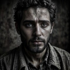 Fototapeta premium a lonely man