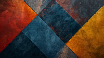 A Vibrant Geometric Abstract Background
